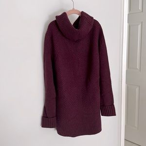 Cashmere Purple Sweater